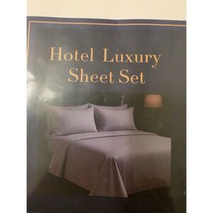 Hotel Luxury 6 Piece Sheet Set Queen 1800 Thread Count Brick Red Deep Pocket